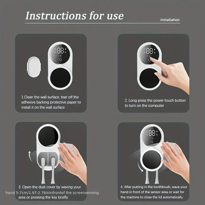 UV Toothbrush Sterilizer & Dryer